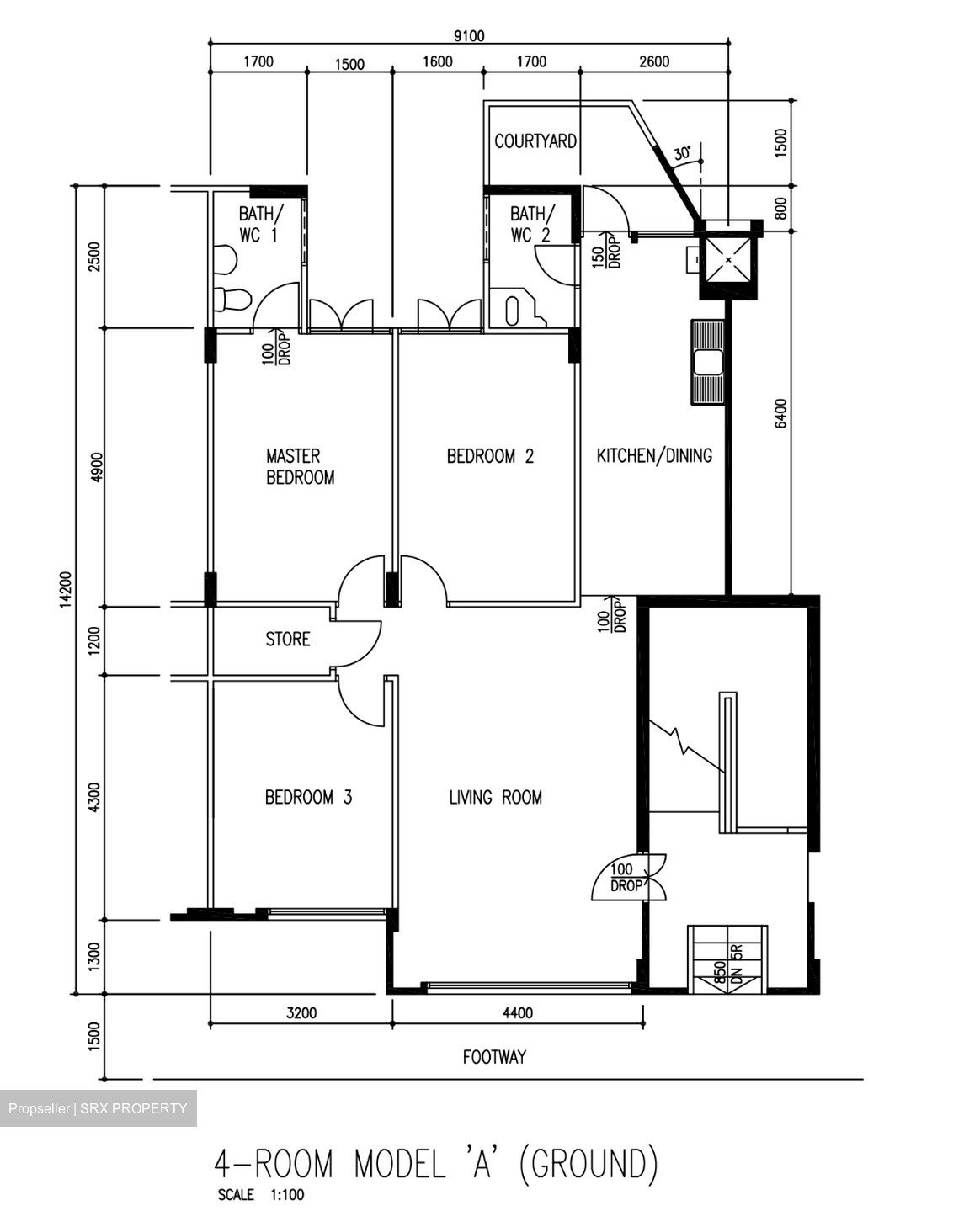 Blk 435 Jurong West Street 42 (Jurong West), HDB 4 Rooms #610692841